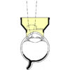 Abraham Iridectomy Laser Lens